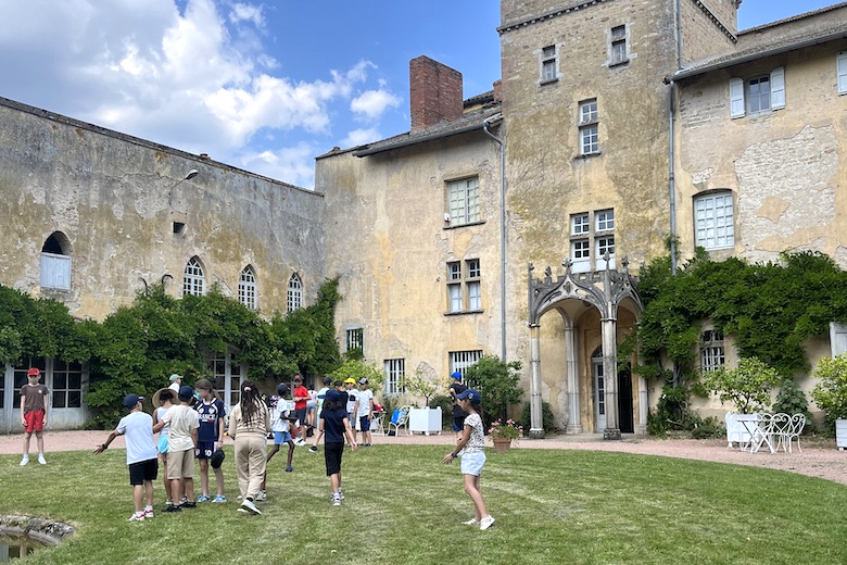 Sortie scolaire autour de Bourg-en-Bresse au Chateau Lamartine